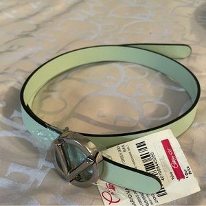 Valentino Mint Belt Size Small